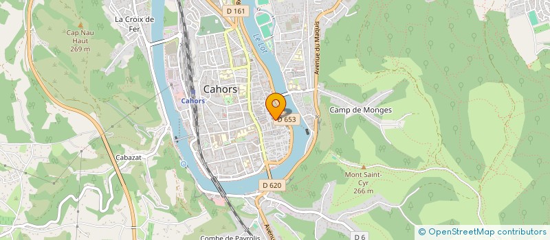 localisation de l'entreprise MADAME SUZANNE COSTES  CAHORS