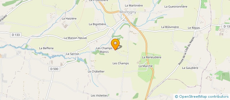 localisation de l'entreprise MADAME SUZANNE COUASNON  ISIGNY-LE-BUAT