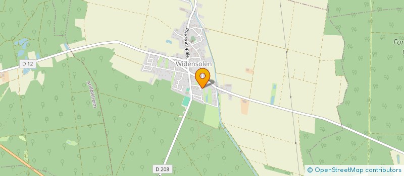 localisation de l'entreprise MADAME SUZANNE CRON  WIDENSOLEN