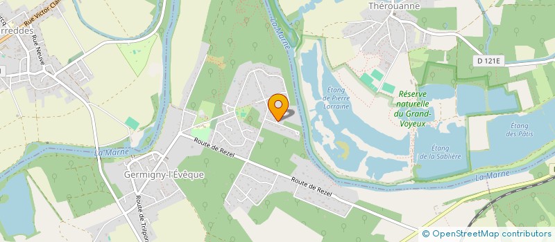 localisation de l'entreprise MADAME SUZANNE DE SOUSA GONCALVES GOMES  GERMIGNY-L'EVEQUE