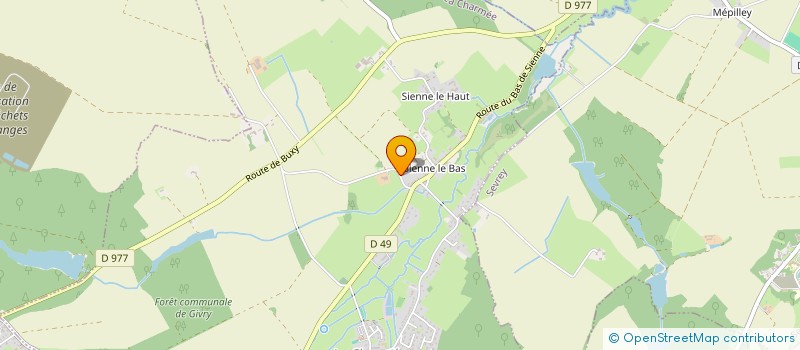 localisation de l'entreprise MADAME SUZANNE DECHAVANNE  LA CHARMEE