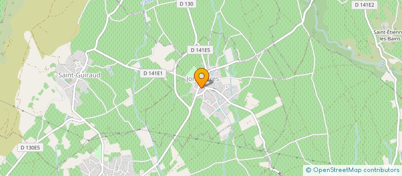 localisation de l'entreprise MADAME SUZANNE DELIEUZE  JONQUIERES