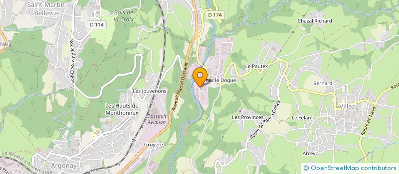 localisation de l'entreprise MADAME SUZANNE DEMOLIS  FILLIERE