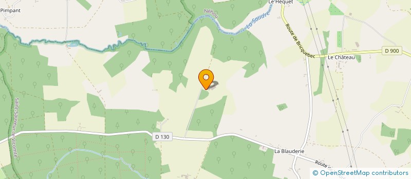 localisation de l'entreprise MADAME SUZANNE DENNEBOUY  SAINT-SAUVEUR-LE-VICOMTE