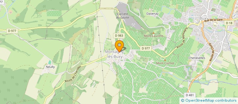 localisation de l'entreprise MADAME SUZANNE DESBOIS à MONTAGNY-LES-BUXY
