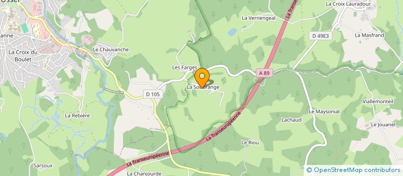 localisation de l'entreprise MADAME SUZANNE DESIR à SAINT-FREJOUX