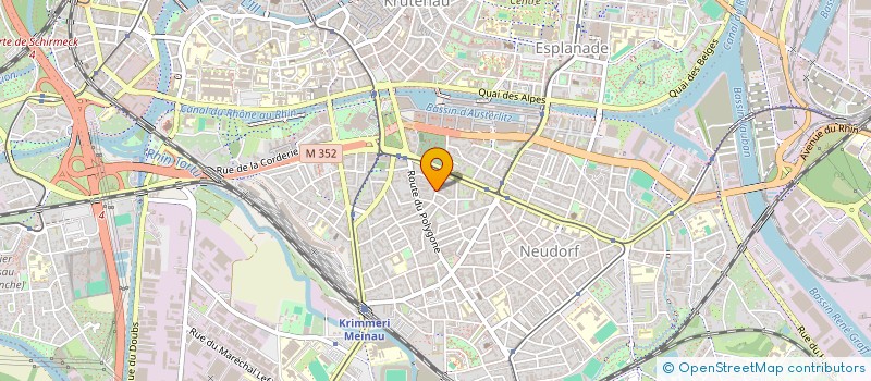 localisation de l'entreprise MADAME SUZANNE DEVAUX à STRASBOURG