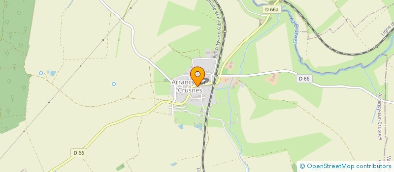 localisation de l'entreprise MADAME SUZANNE DEVILLE à ARRANCY-SUR-CRUSNES