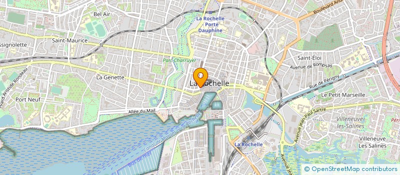 localisation de l'entreprise MADAME SUZANNE DOINEAU  LA ROCHELLE