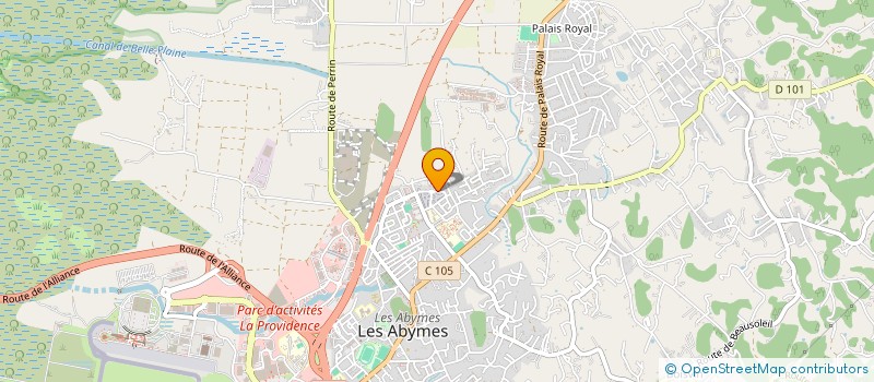 localisation de l'entreprise MADAME SUZANNE DOLLIN à LES ABYMES