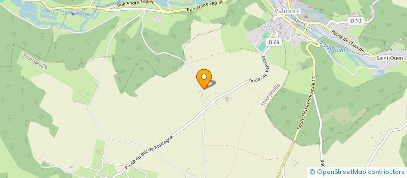 localisation de l'entreprise MADAME SUZANNE DOUTRELEAU  THIERGEVILLE