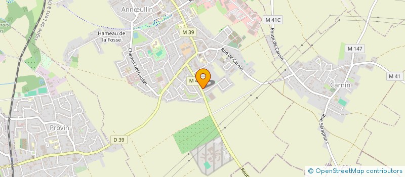 localisation de l'entreprise MADAME SUZANNE DUPONT  ANNULLIN