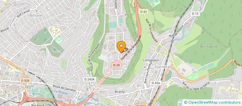 localisation de l'entreprise MADAME SUZANNE DURAND  ROUEN