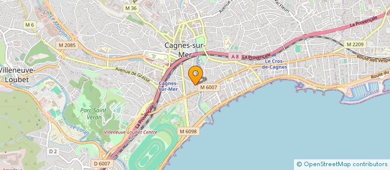localisation de l'entreprise MADAME SUZANNE FARAGO à CAGNES-SUR-MER