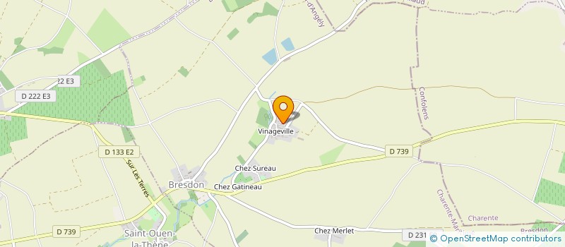 localisation de l'entreprise MADAME SUZANNE FAVRAUD  BRESDON