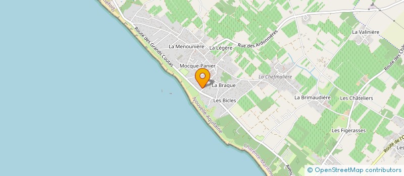 localisation de l'entreprise MADAME SUZANNE FENETRE  SAINT-PIERRE-D'OLERON