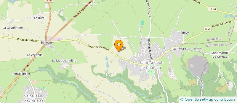 localisation de l'entreprise MADAME SUZANNE FILLON  BEAUVALLON