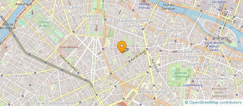 localisation de l'entreprise MADAME SUZANNE FLON  PARIS