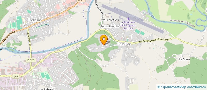localisation de l'entreprise MADAME SUZANNE FOURGOUX à BASSILLAC ET AUBEROCHE