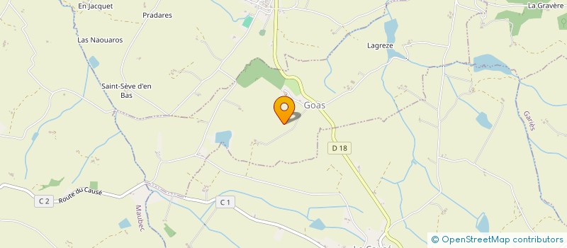 localisation de l'entreprise MADAME SUZANNE FOURQUIER  GOAS