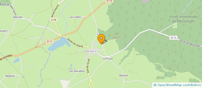 localisation de l'entreprise MADAME SUZANNE FRITZ  SAINT-MENOUX