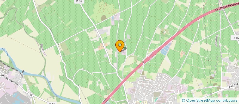 localisation de l'entreprise MADAME SUZANNE FULCRAND  FLORENSAC