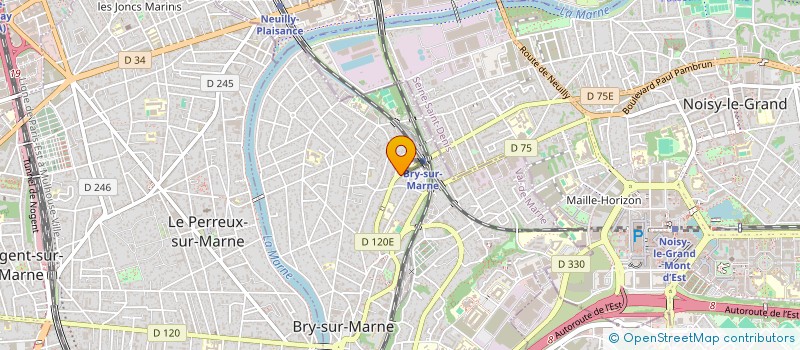 localisation de l'entreprise MADAME SUZANNE GADOMSKI à BRY SUR MARNE