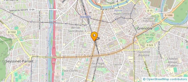 localisation de l'entreprise MADAME SUZANNE GAILLARD à GRENOBLE