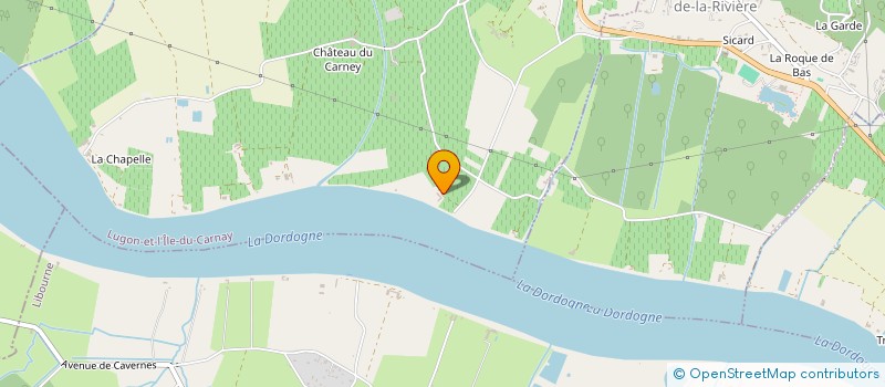 localisation de l'entreprise MADAME SUZANNE GALLOUX  LUGON-ET-L'ILE-DU-CARNAY