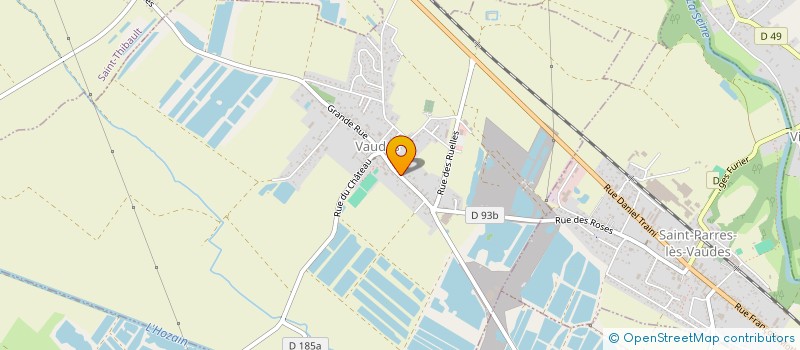 localisation de l'entreprise MADAME SUZANNE GARNIER  VAUDES