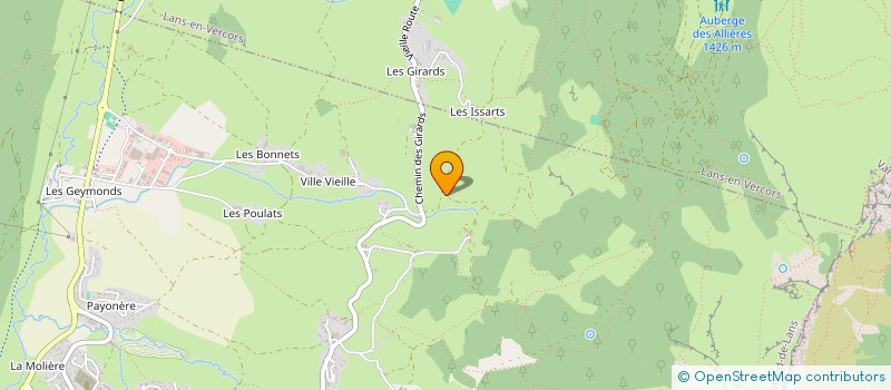 localisation de l'entreprise MADAME SUZANNE GIRARD-BLANC à VILLARD-DE-LANS