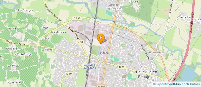 localisation de l'entreprise MADAME SUZANNE GIROUD  LANCIE