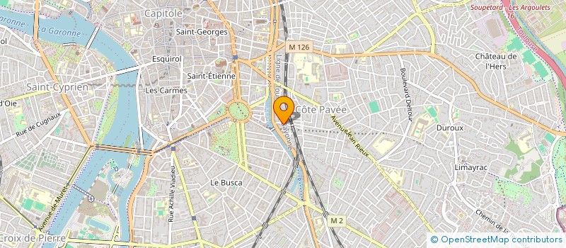 localisation de l'entreprise MADAME SUZANNE GRENARD  TOULOUSE