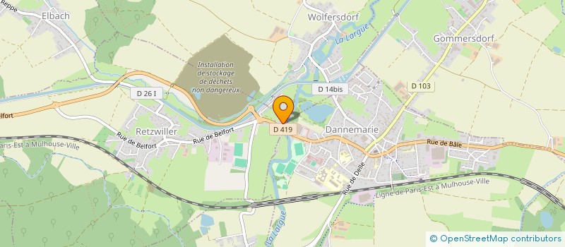 localisation de l'entreprise MADAME SUZANNE GSCHWIND  SAINT-ULRICH