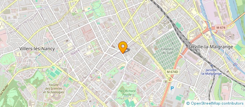 localisation de l'entreprise MADAME SUZANNE GUCKER  VANDUVRE-LES-NANCY