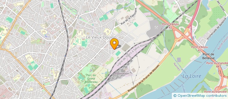 localisation de l'entreprise MADAME SUZANNE GUEDJ à NANTES