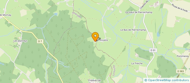 localisation de l'entreprise MADAME SUZANNE GUILLOUX  VEROSVRES