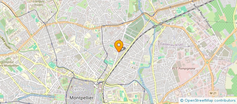 localisation de l'entreprise MADAME SUZANNE GUIRAUDON à MONTPELLIER