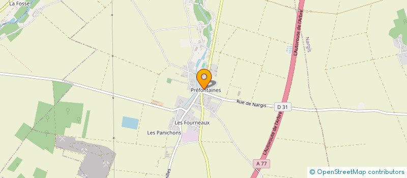 localisation de l'entreprise MADAME SUZANNE GUYON à SCEAUX-DU-GATINAIS