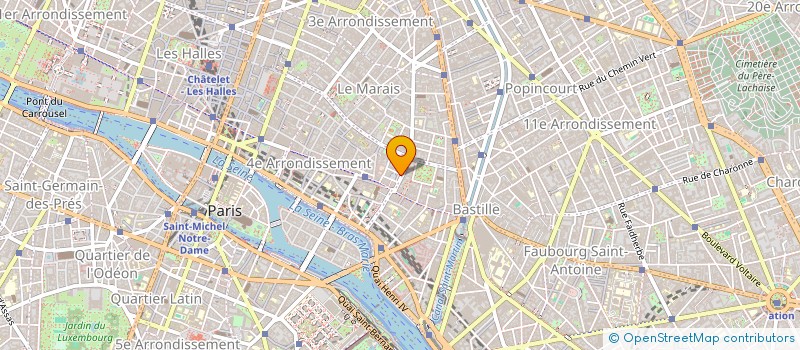 localisation de l'entreprise MADAME SUZANNE HEBERT  PARIS