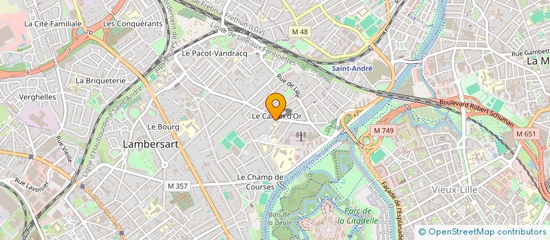 localisation de l'entreprise MADAME SUZANNE HENON à LAMBERSART