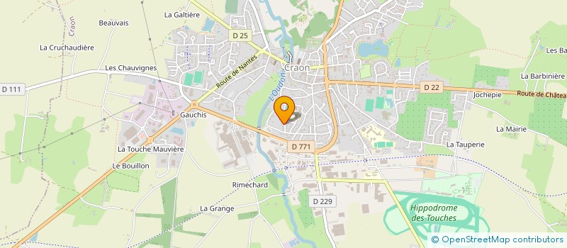 localisation de l'entreprise MADAME SUZANNE HERROUIN  LIVRE LA TOUCHE