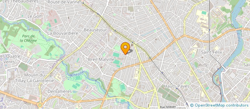 localisation de l'entreprise MADAME SUZANNE HERY à NANTES