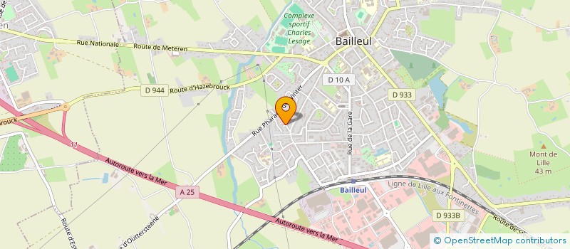 localisation de l'entreprise MADAME SUZANNE HOUVENAGHEL à BAILLEUL