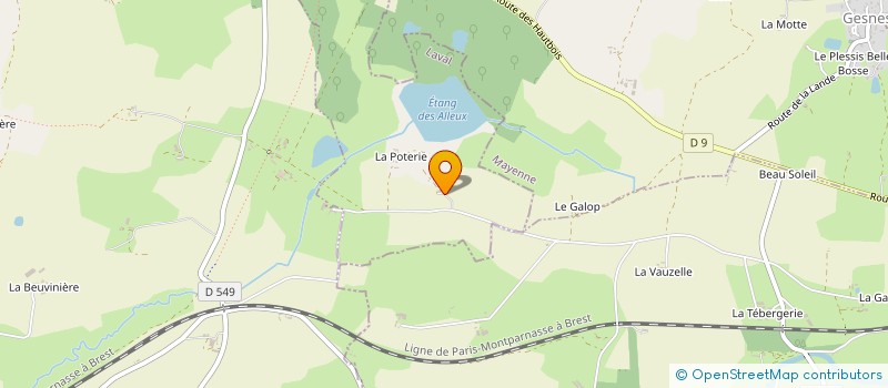 localisation de l'entreprise MADAME SUZANNE HUEBER-VAUQUELIN à CHALONS-DU-MAINE