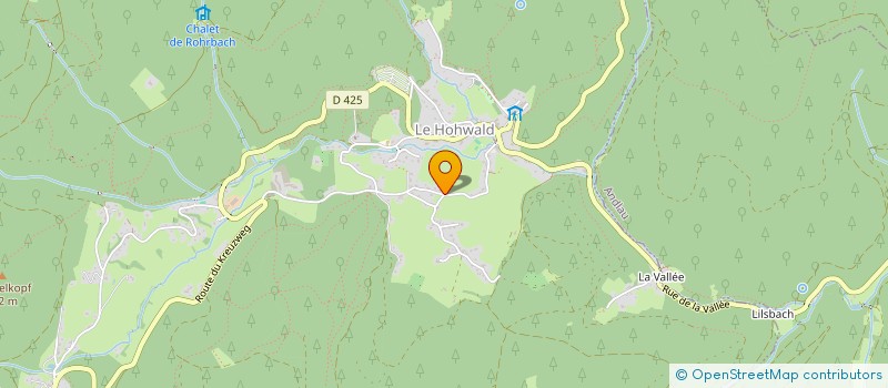 localisation de l'entreprise MADAME SUZANNE JAEGER  LE HOHWALD