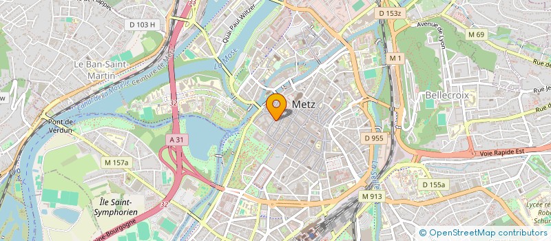 localisation de l'entreprise MADAME SUZANNE JUNG à METZ