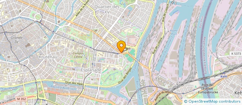 localisation de l'entreprise MADAME SUZANNE KALTENBACHER à STRASBOURG