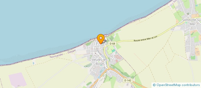 localisation de l'entreprise MADAME SUZANNE KERBA  VEULES-LES-ROSES