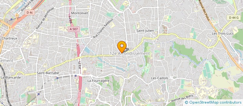 localisation de l'entreprise MADAME SUZANNE KOUZOUDJIAN à MARSEILLE